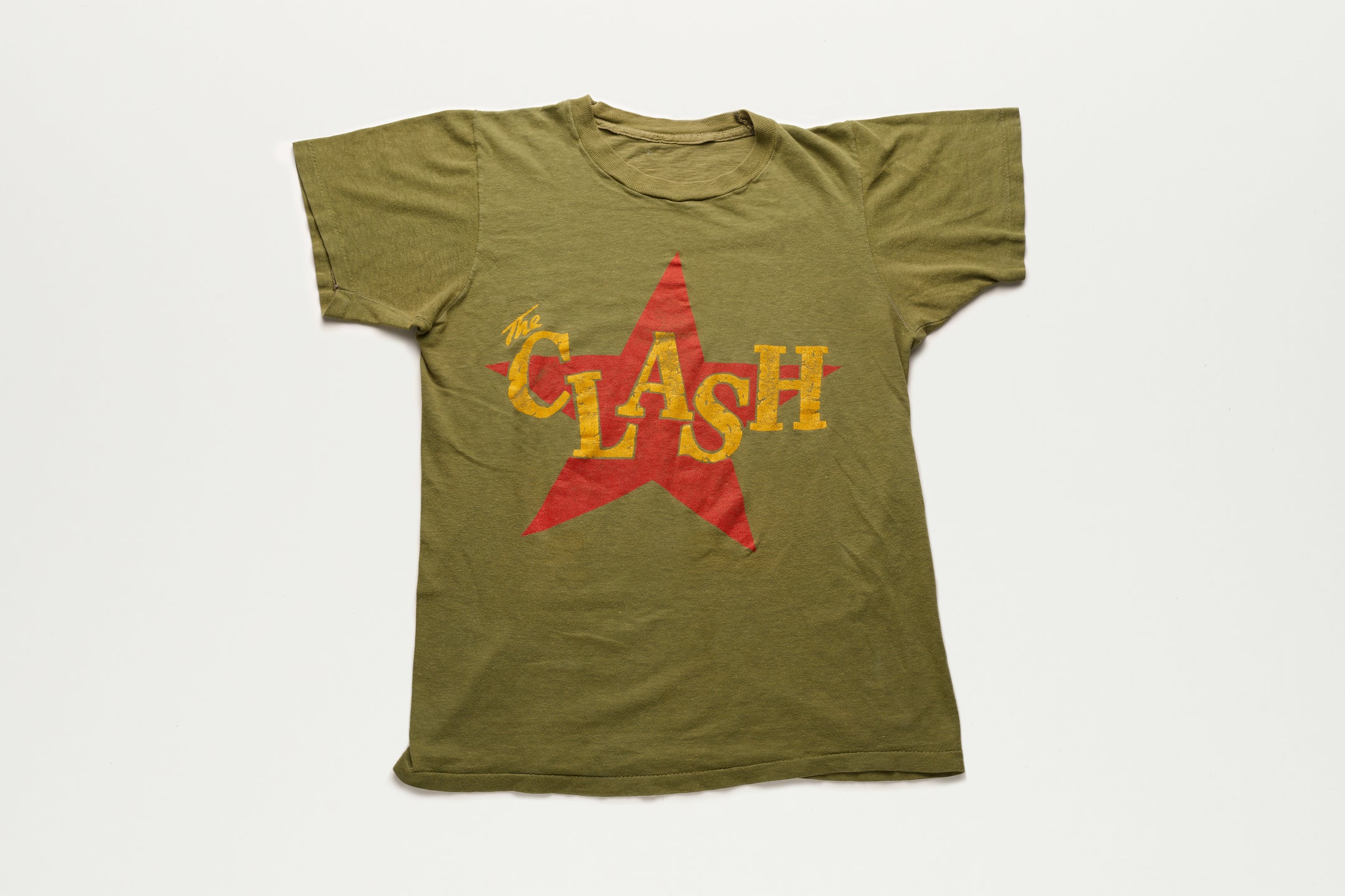THE CLASH COMBAT ROCK TOUR VINTAGE TEE, c. 1980
