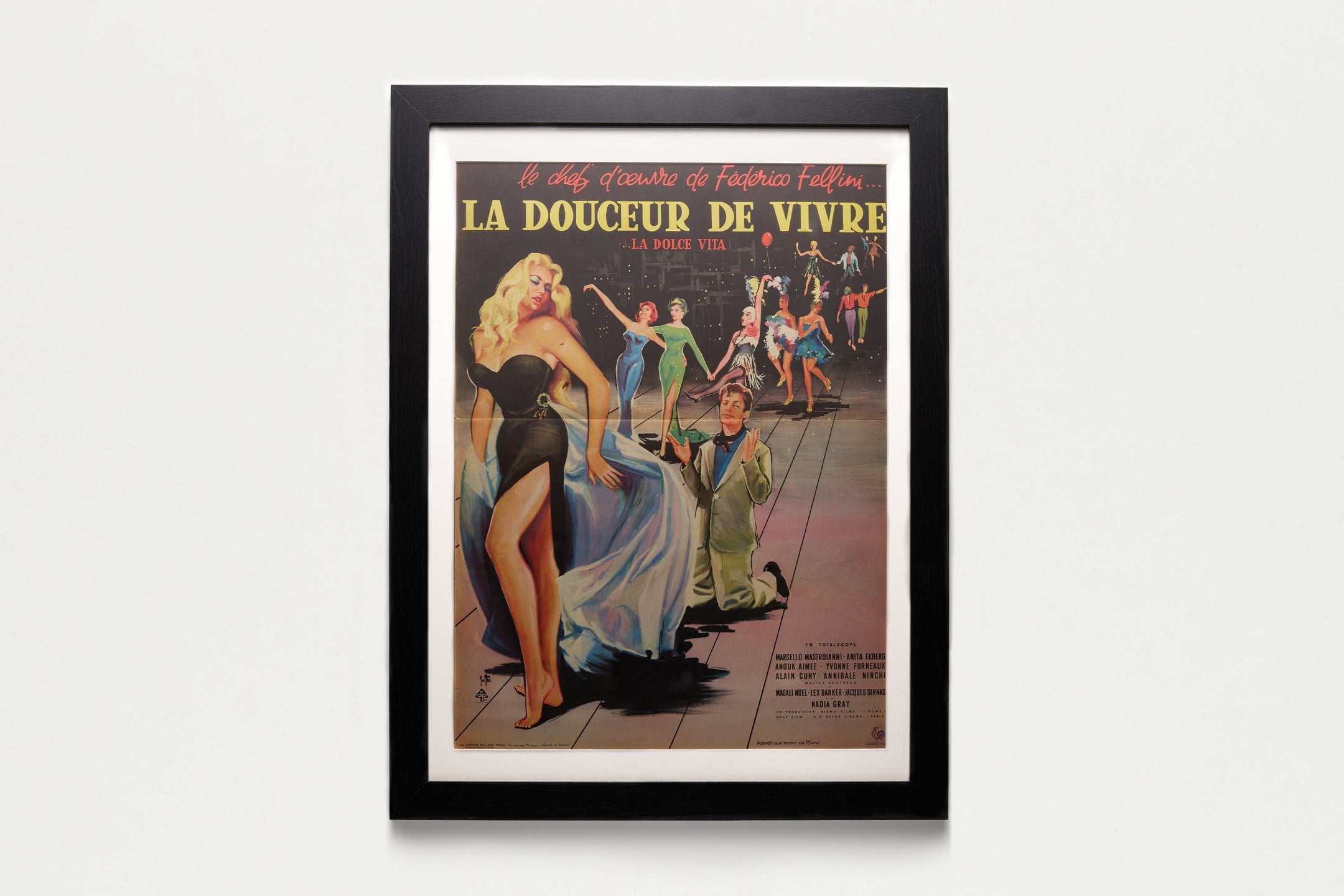 LA DOLCE VITA POSTER, 1960