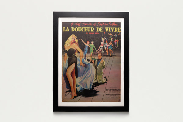 LA DOLCE VITA POSTER, 1960