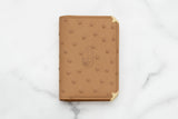 ELSTON TRIFOLD WALLET - OSTRICH