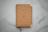 ELSTON TRIFOLD WALLET - OSTRICH