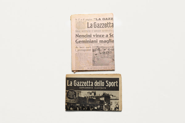 GAZZETA DELLO SPORT, 1944 & 1955 EDITIONS