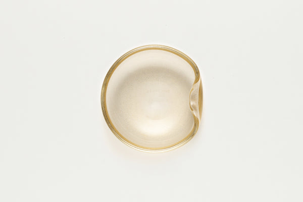 ELSA PERETTI FOR TIFFANY & CO., THUMBPRINT DISH, c. 1980