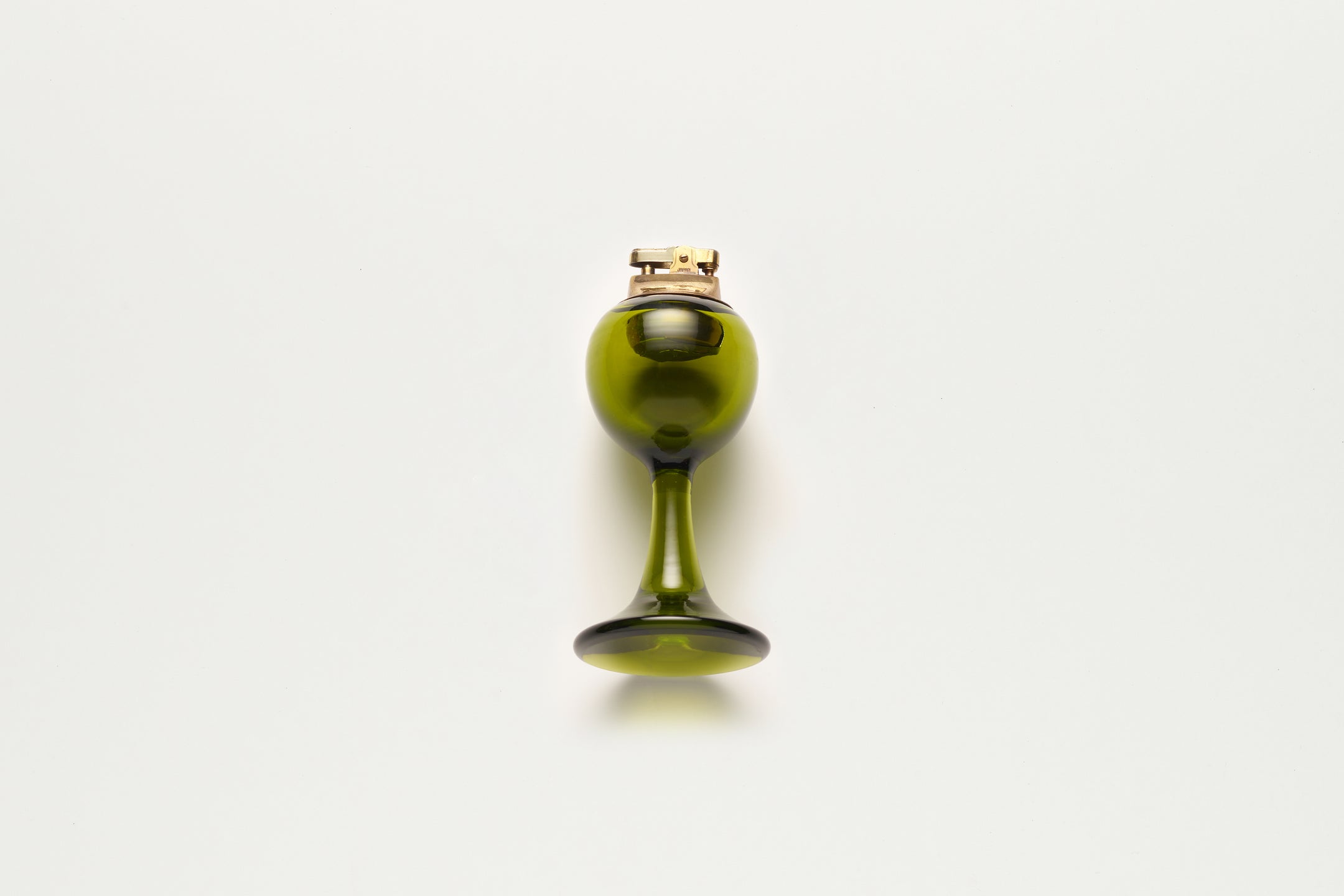 VINTAGE TABLE LIGHTER MURANO GLASS