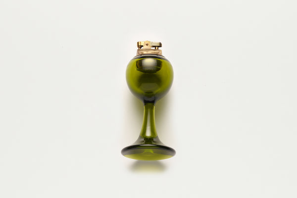 GLASS TABLE LIGHTER, c. 1960s