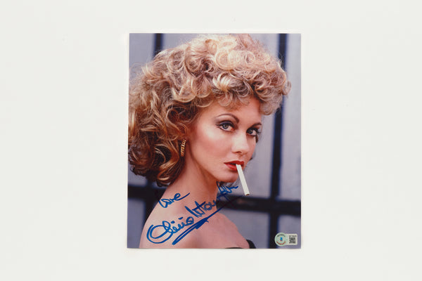 OLIVIA NEWTON-JOHN, GREASE, SIGNED PHOTOGRAPH