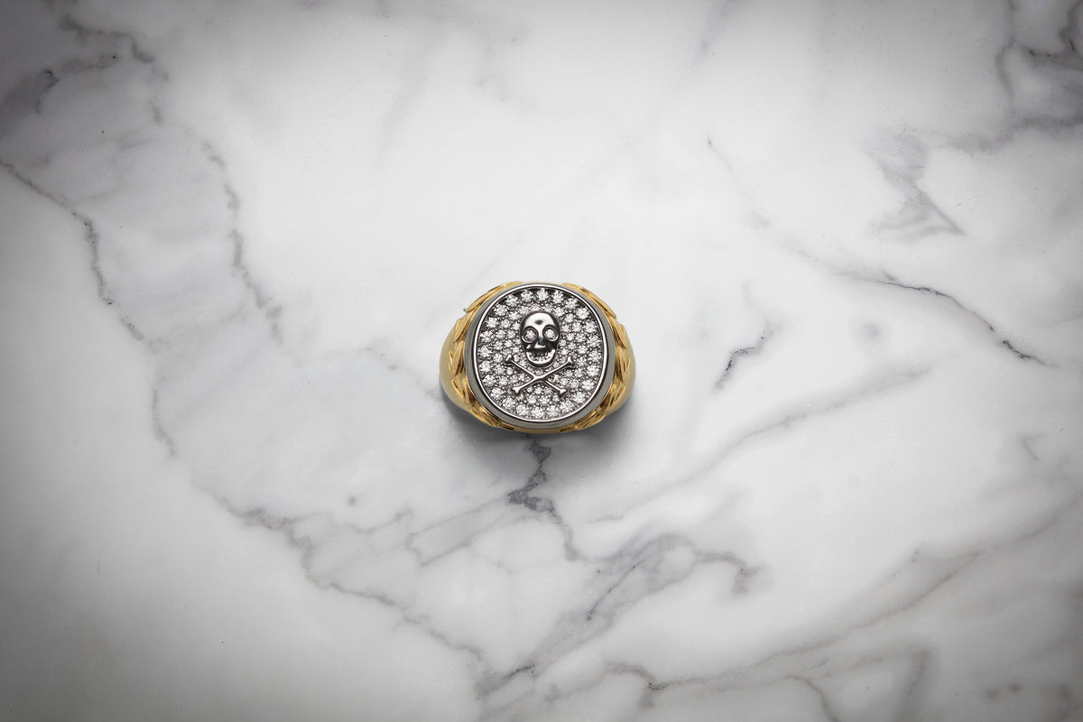 BUNKER 77 BY JMM: LATIGO RING GOLD