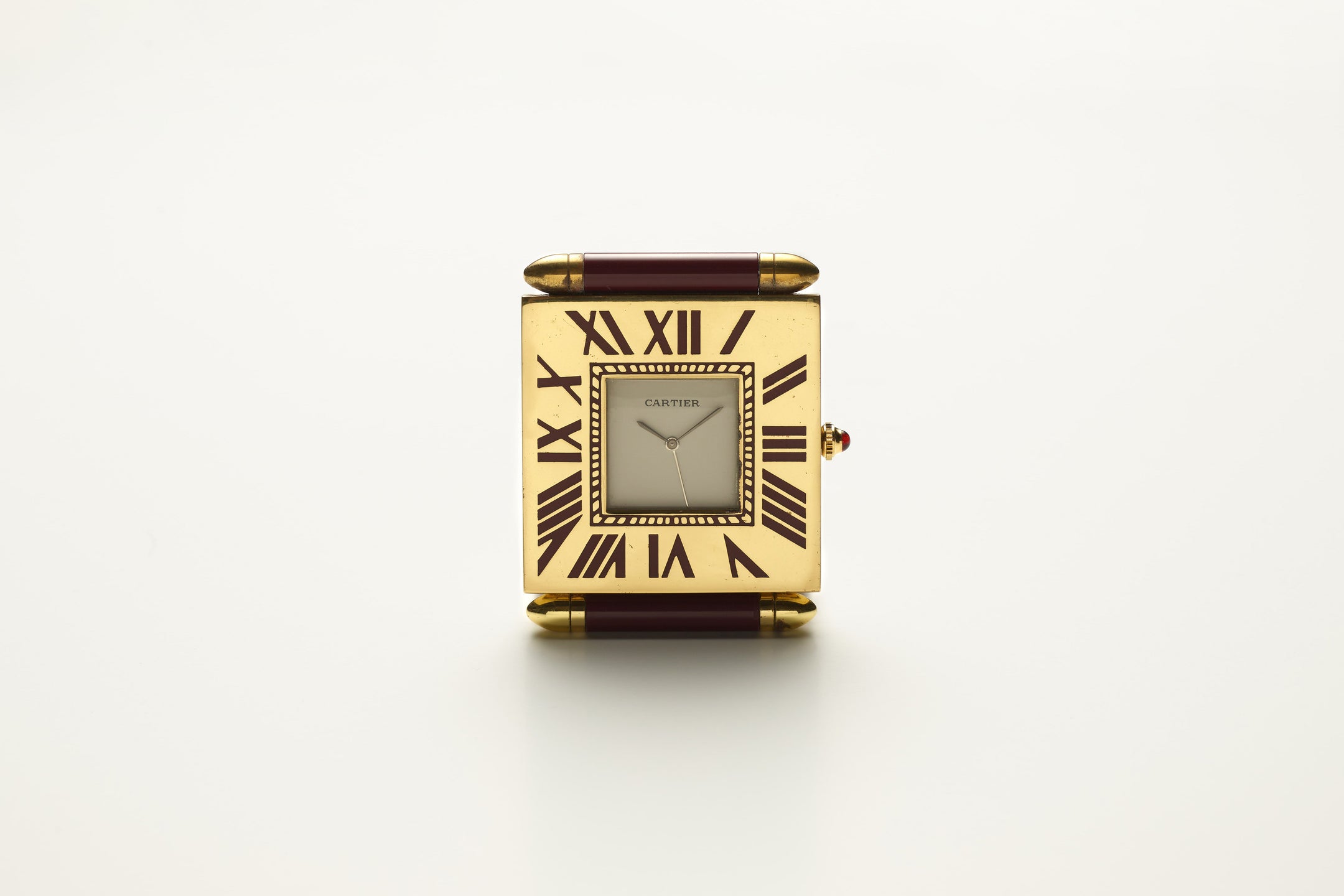 CARTIER ALARM CLOCK (PENDULETTE), c. 1990s