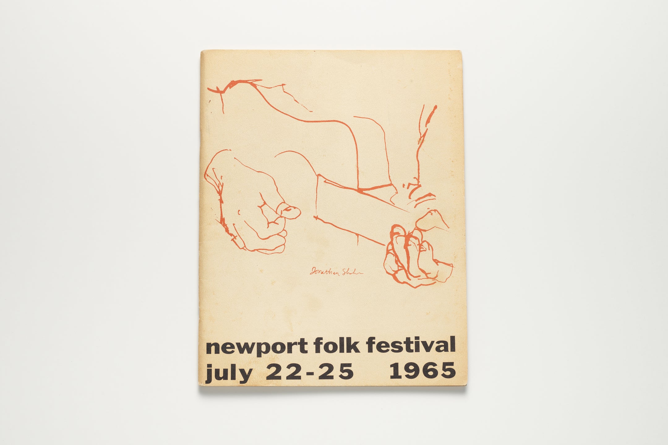 NEWPORT FOLK FESTIVAL PROGRAM, 1965