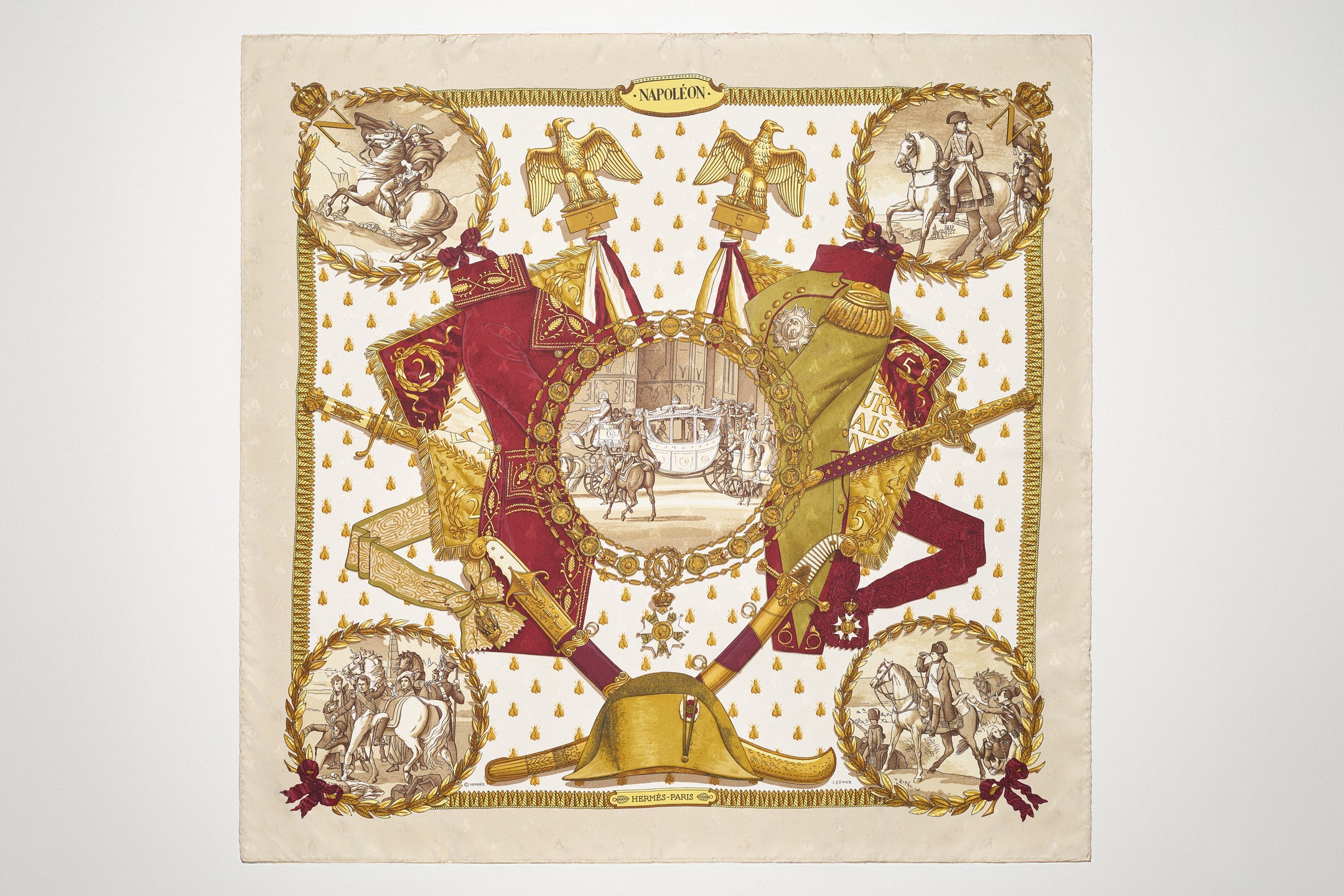 HERMÈS NAPOLÉON SCARF 1963