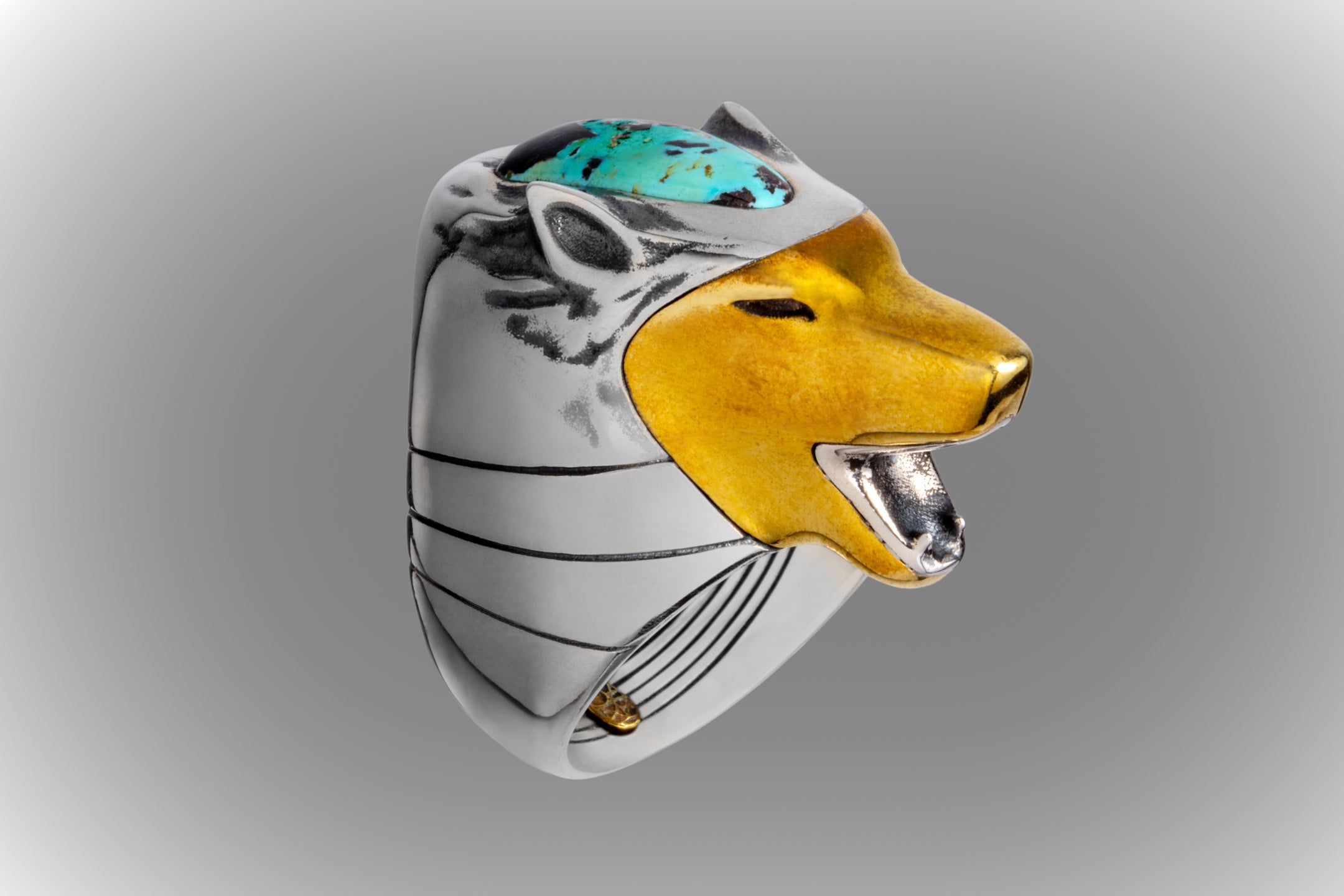 LAMAR RING - ELECTRUM