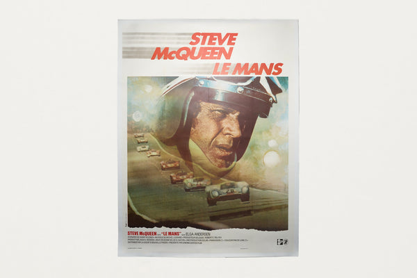 LE MANS MOVIE POSTER, 1971