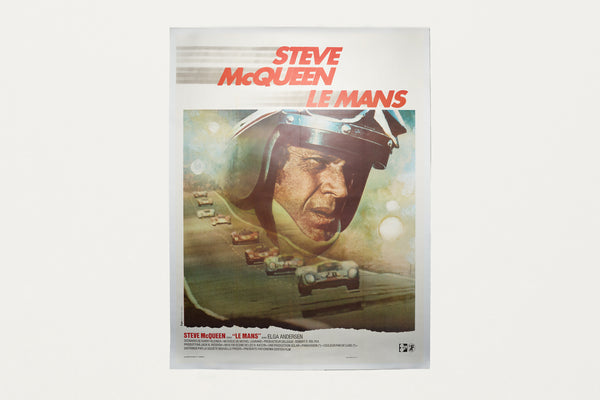 LE MANS MOVIE POSTER, 1971
