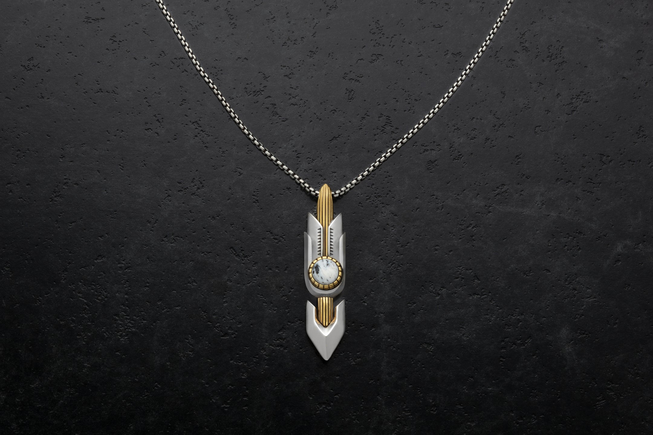 NATRONA NECKLACE - ELECTRUM