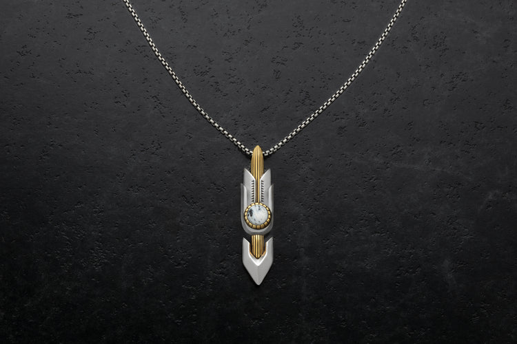 NATRONA NECKLACE - ELECTRUM