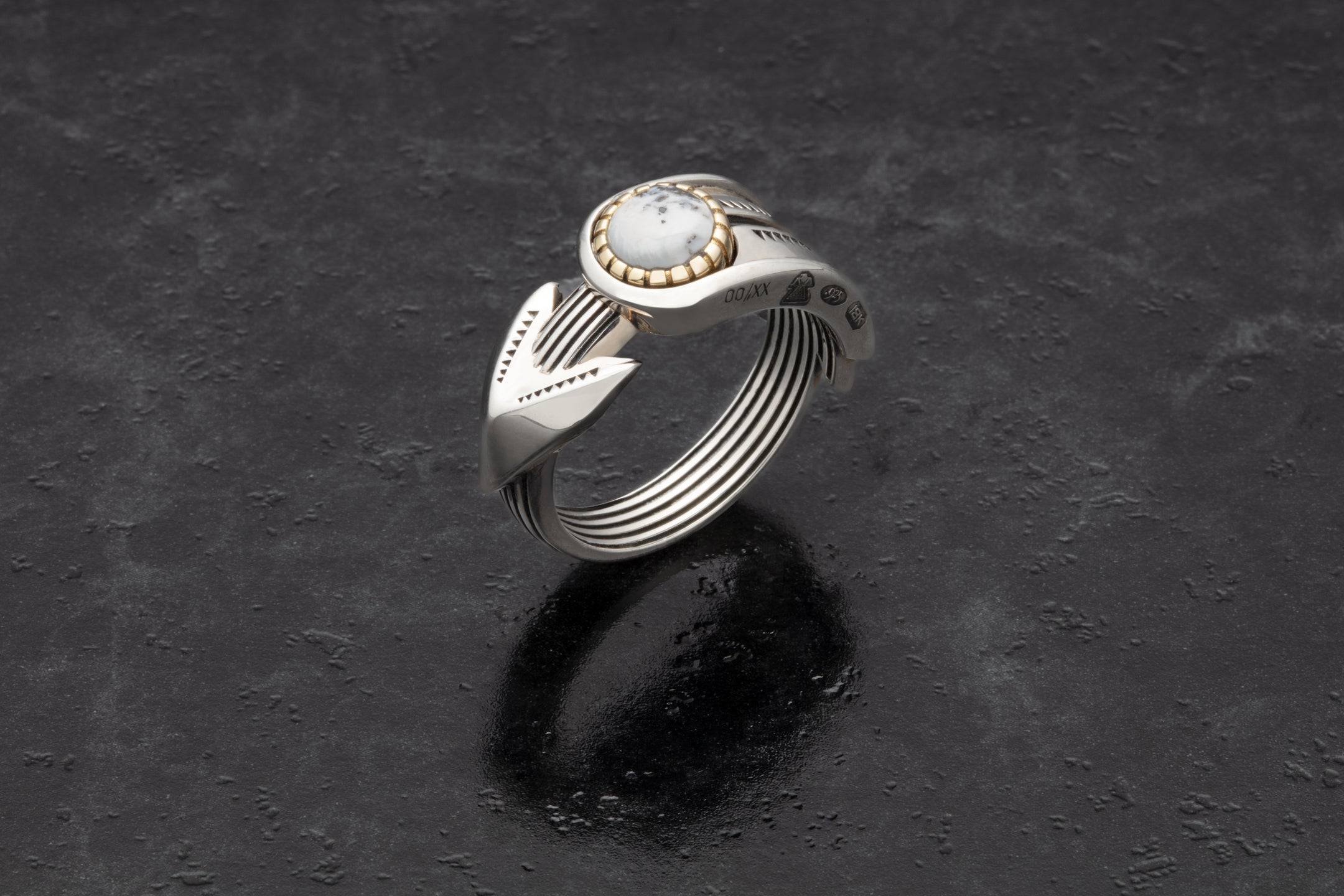 NATRONA RING - ELECTRUM