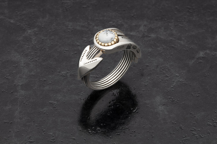 NATRONA RING - ELECTRUM