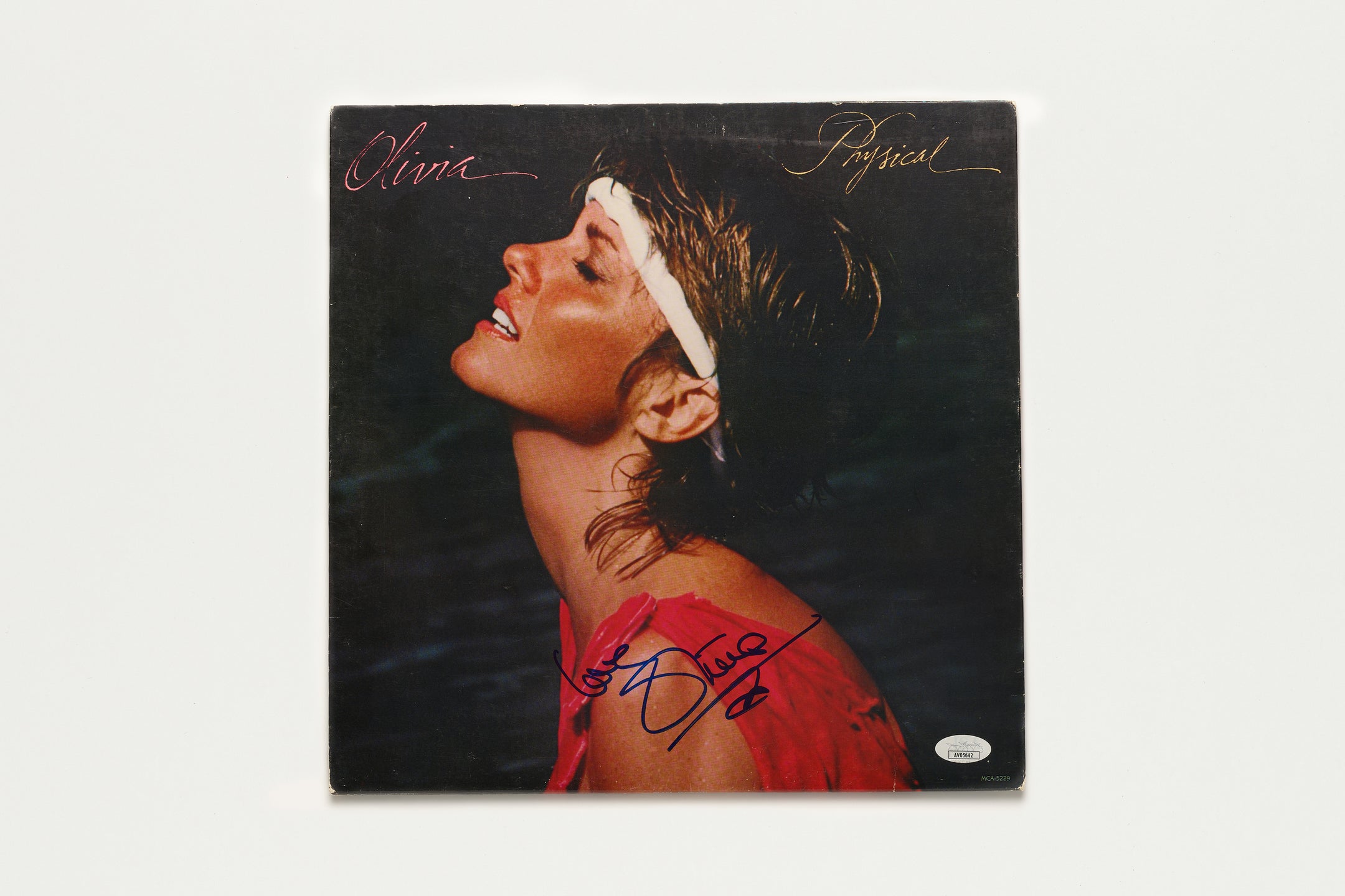 OLIVIA NEWTON-JOHN, PHYSICAL, SIGNED