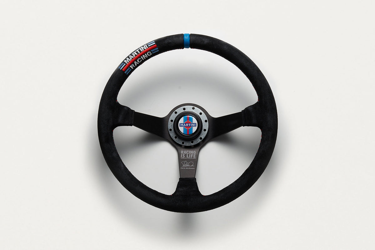 MARTINI “RACING IS LIFE” STEERING WHEEL