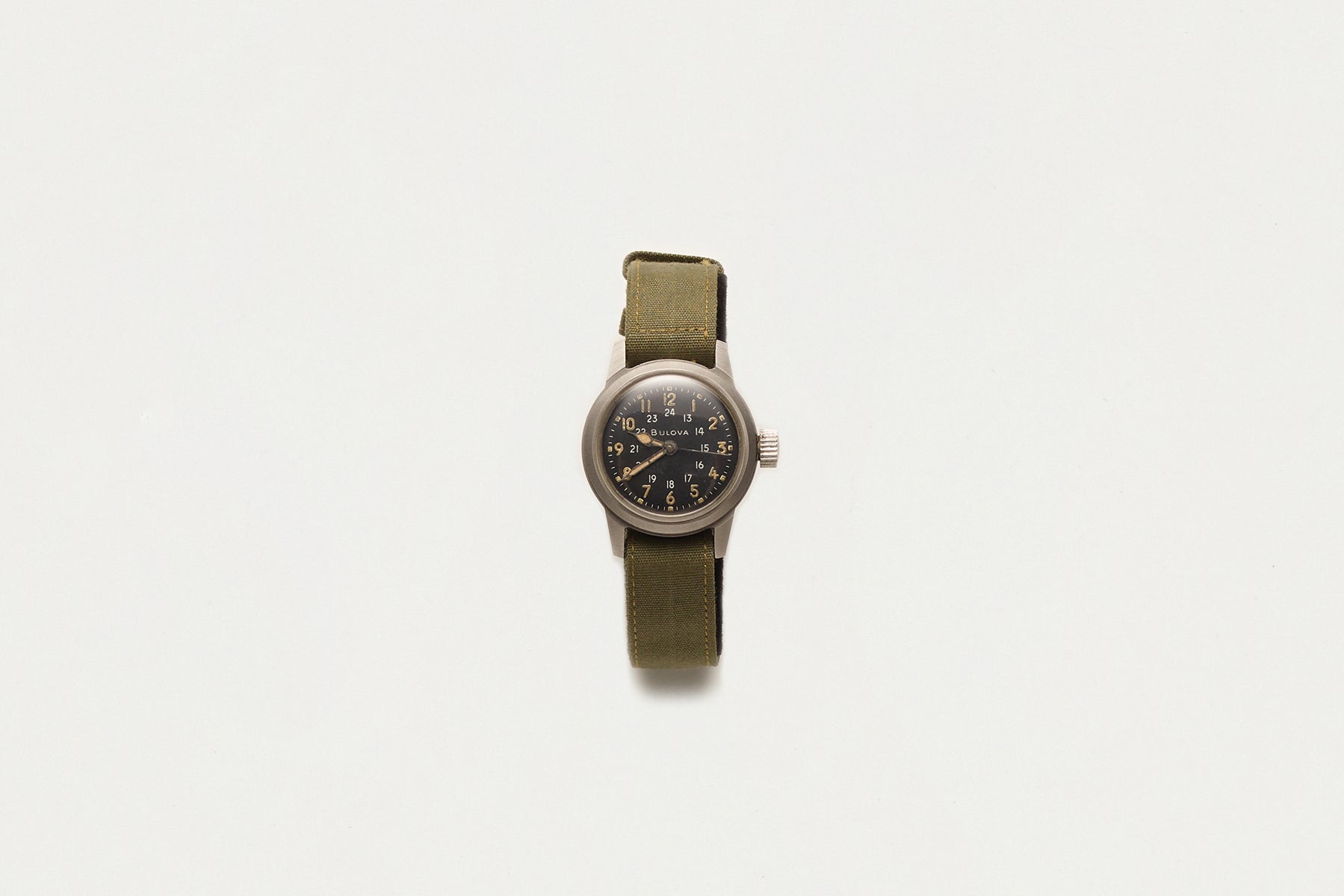 BULOVA, MIL-W-3818A FIELD WATCH, 1962