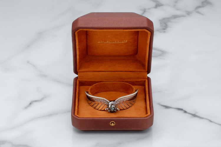 AQUILA BRACELET - BURNISHED SILVER