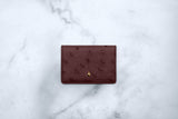 CASSANDRE BIFOLD WALLET - OSTRICH