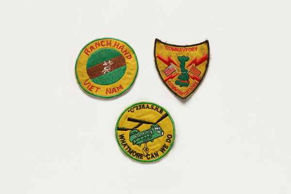VIETNAM WAR PATCHES, c. 1960s–1970s