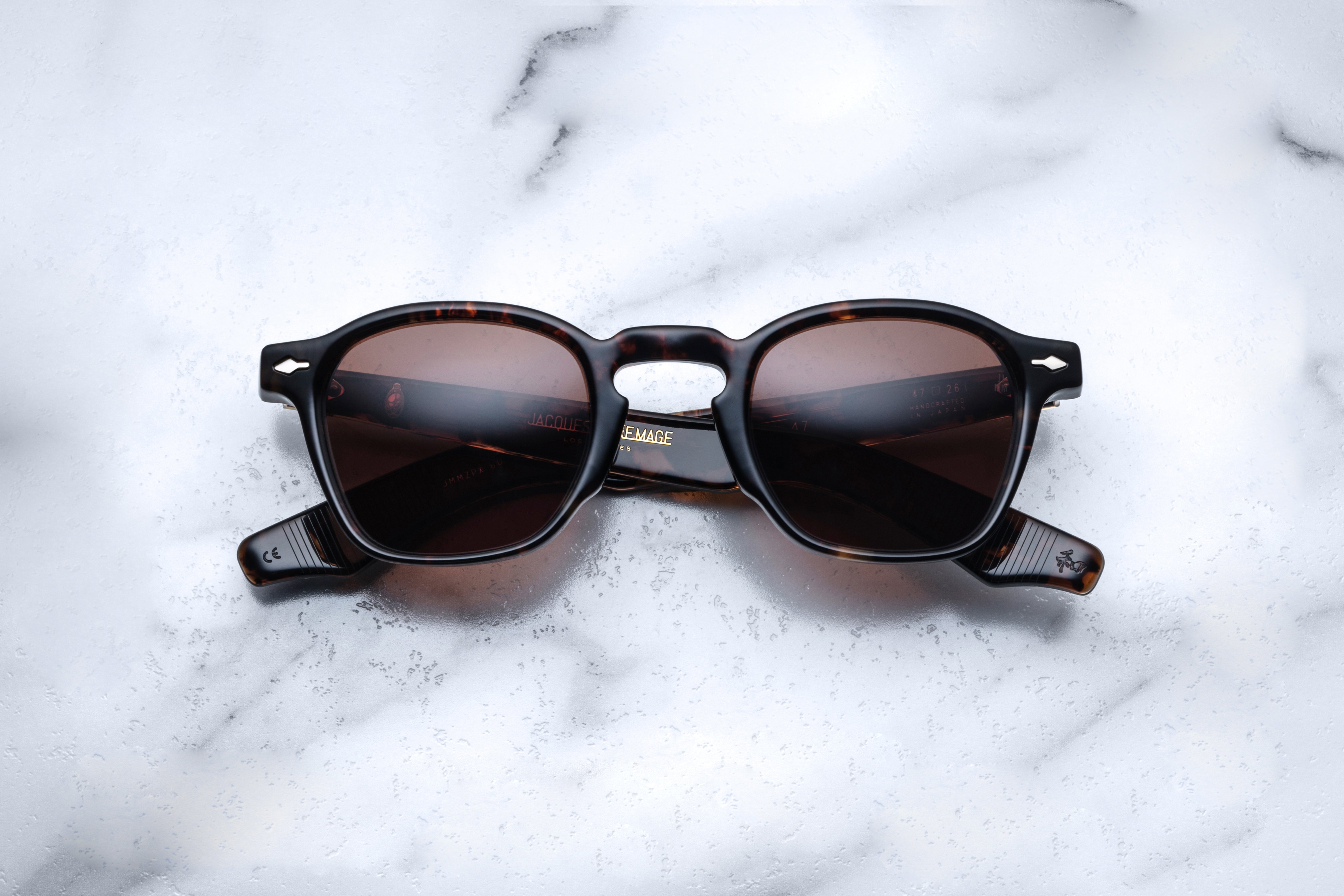 Jacques Marie Mage ZEPHIRIN 47 Polaris ② Jacques Marie Mage Zephirin - Polaris | Sunglasses | Black